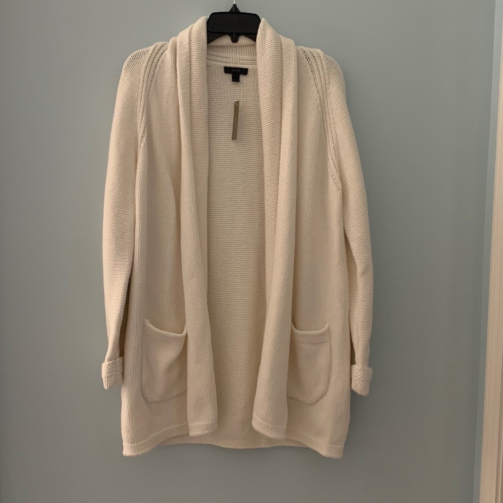 Jcrew women’s open knit cardigan